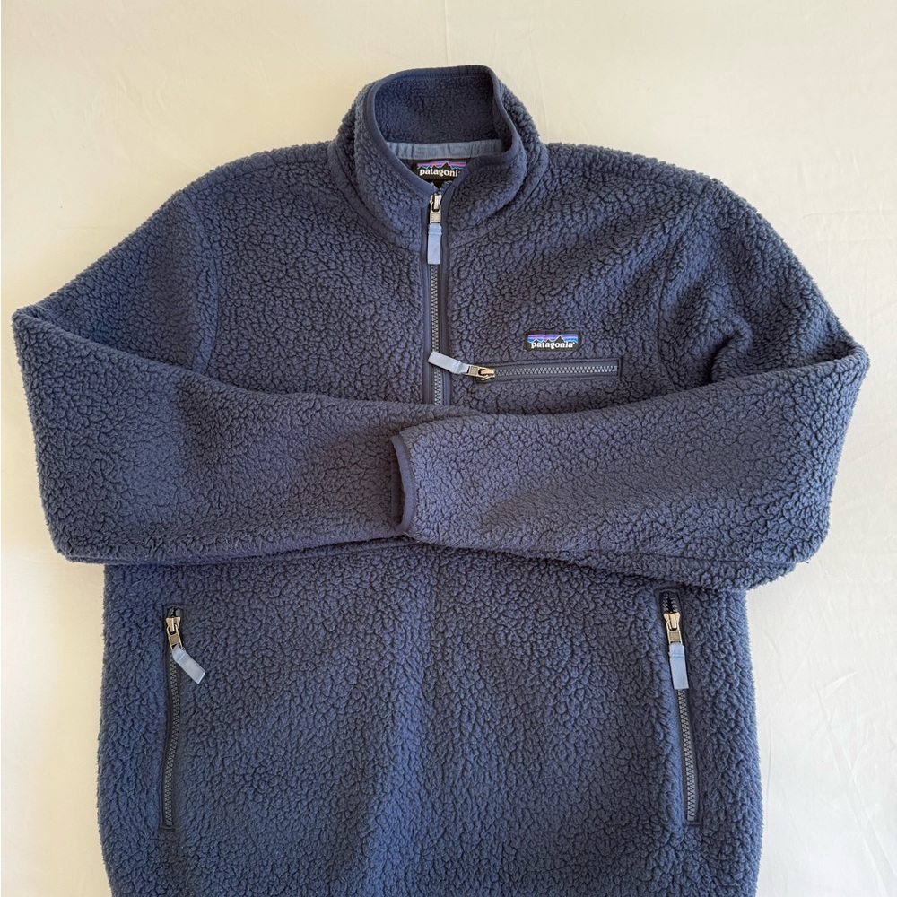 Patagonia Blue Fleece Pullover